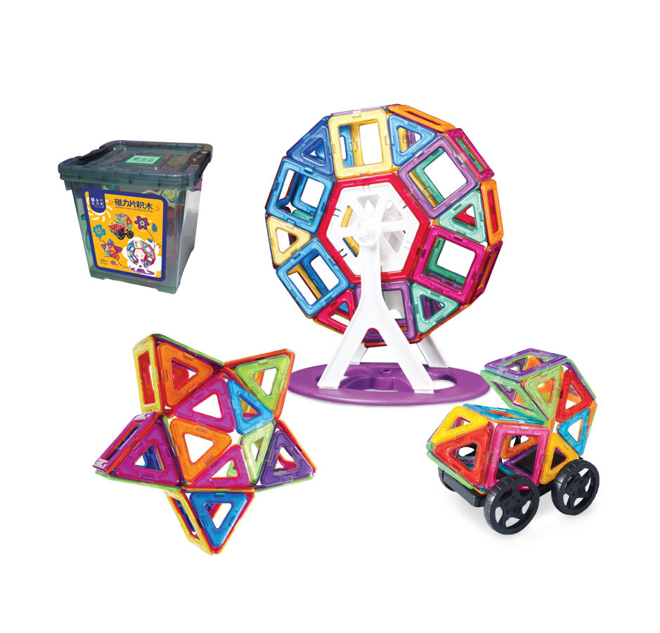 188 Pieces OEM Magnetic Tiles Construction Toys Manufacturer