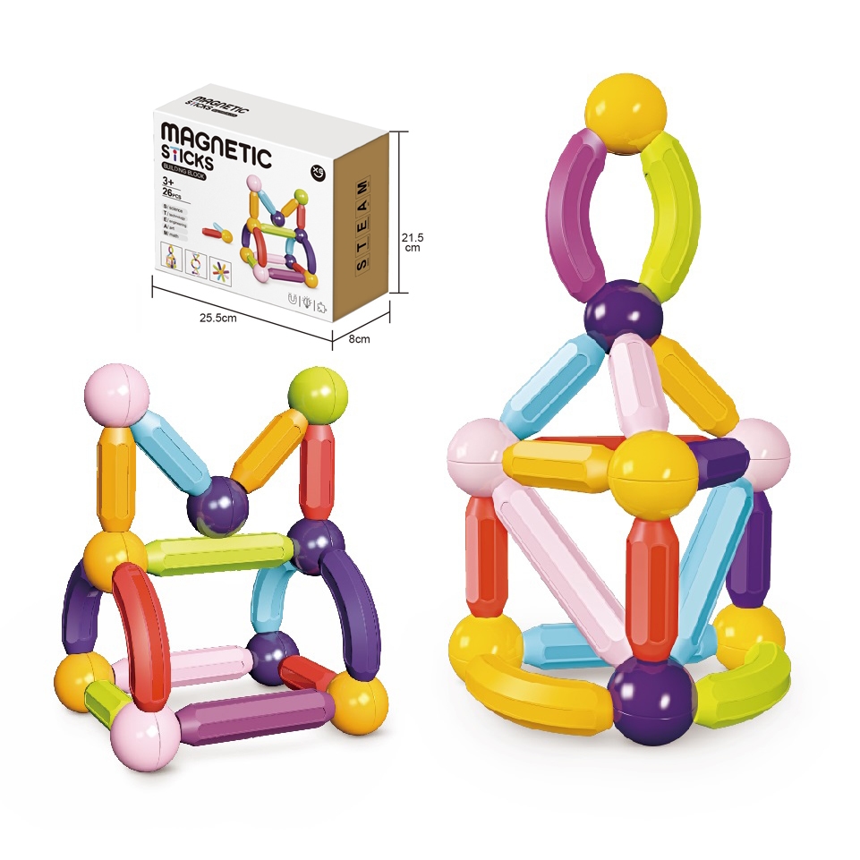 Magnetic Construction Sticks Toy Bulk Supplier