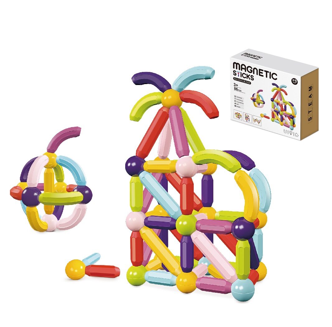 Magnetic Rod and Ball Toy Set OEM Factory
