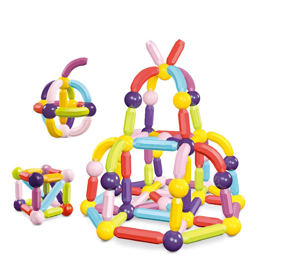 Magnetic Sticks Factory Supply Construction Toy Set