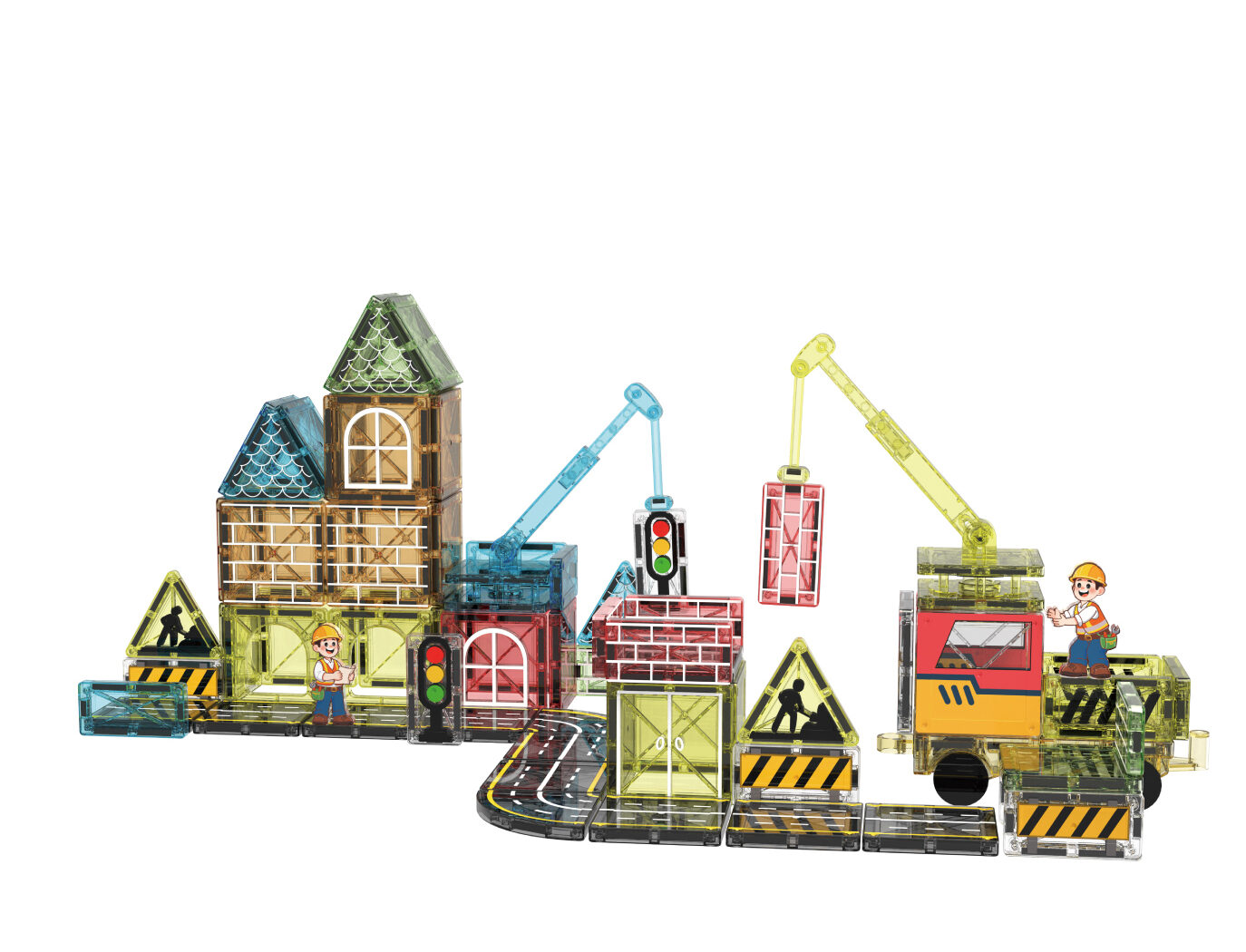 Little Architect Magnetic Tiles
