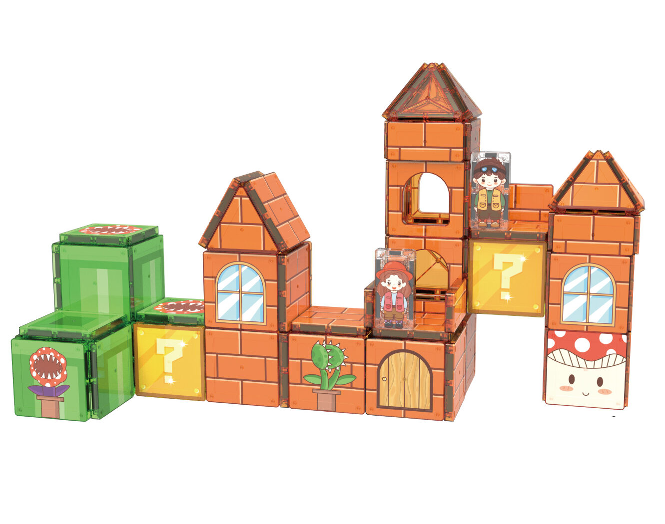 Little Explorer Magnetic Tile Set