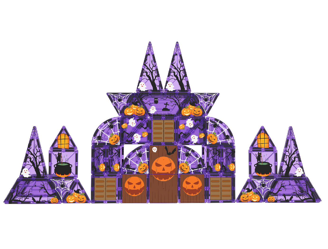Halloween Magnetic Tile Set