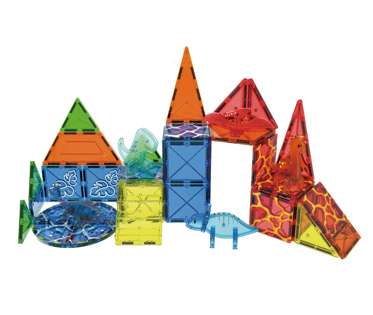 Dinosaur Magnetic Window Tiles