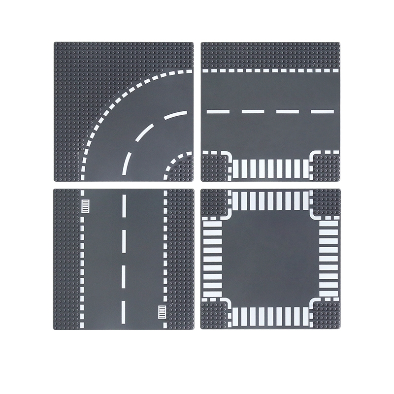 Bulk Straight Street Road Base Plate for Brick City Layout - 图片 2