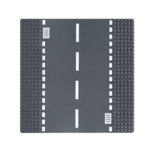 Bulk Straight Street Road Base Plate for Brick City Layout