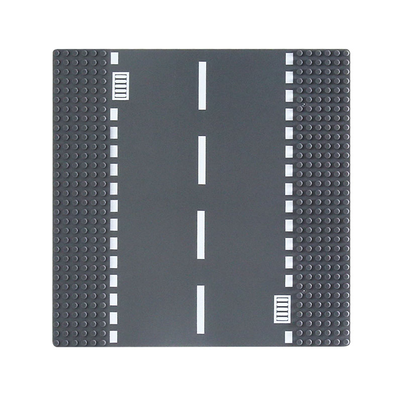 Bulk Straight Street Road Base Plate for Brick City Layout