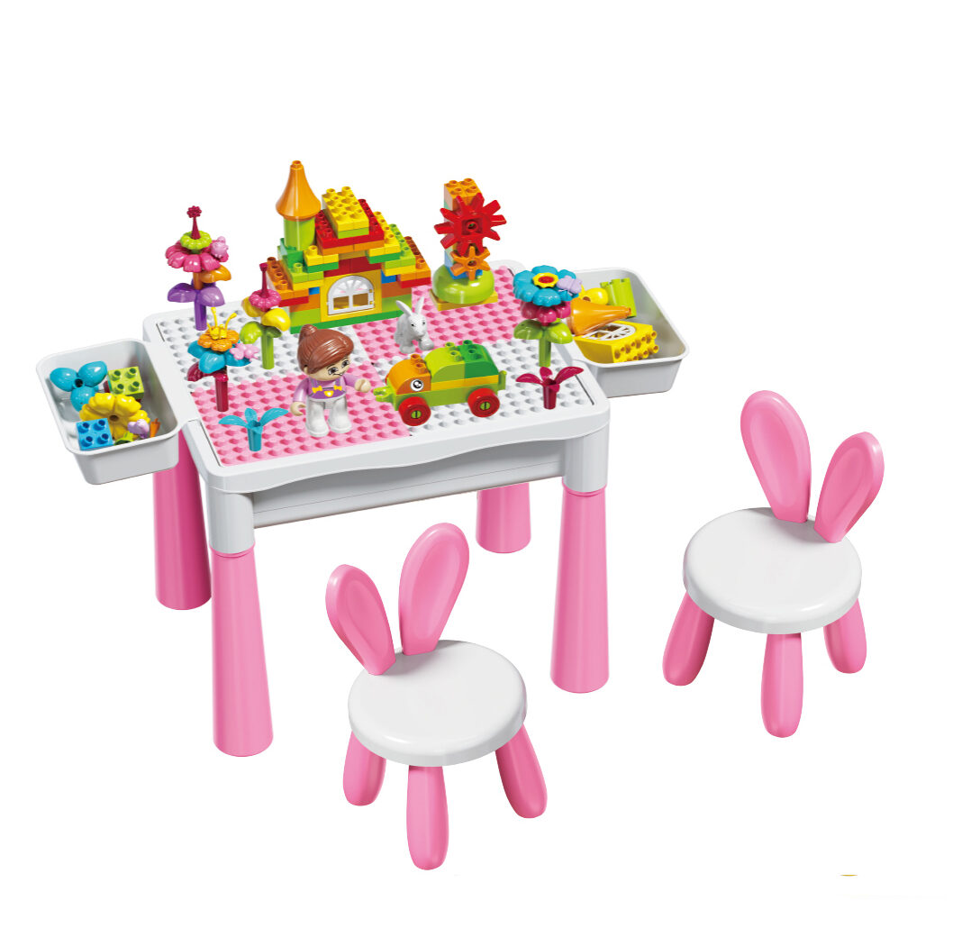 Wholesale Dream Villa Garden Building Block Activity Table
