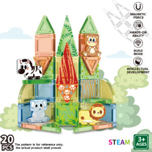 Themed Magnetic Building Tiles