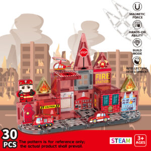 STEM magnetic building tiles