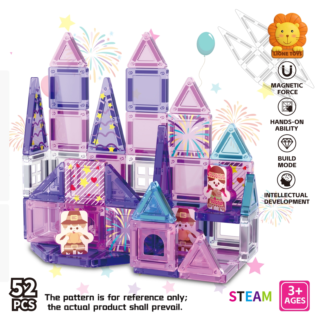 Order Quirky Monsters 52PCS ultimate creative magnetic blocks